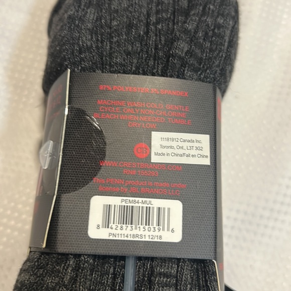 Penn No Show Socks 10 Pairs Ankle Socks Size 6-12 Multi Pack Unisex Wicking - Picture 3 of 3